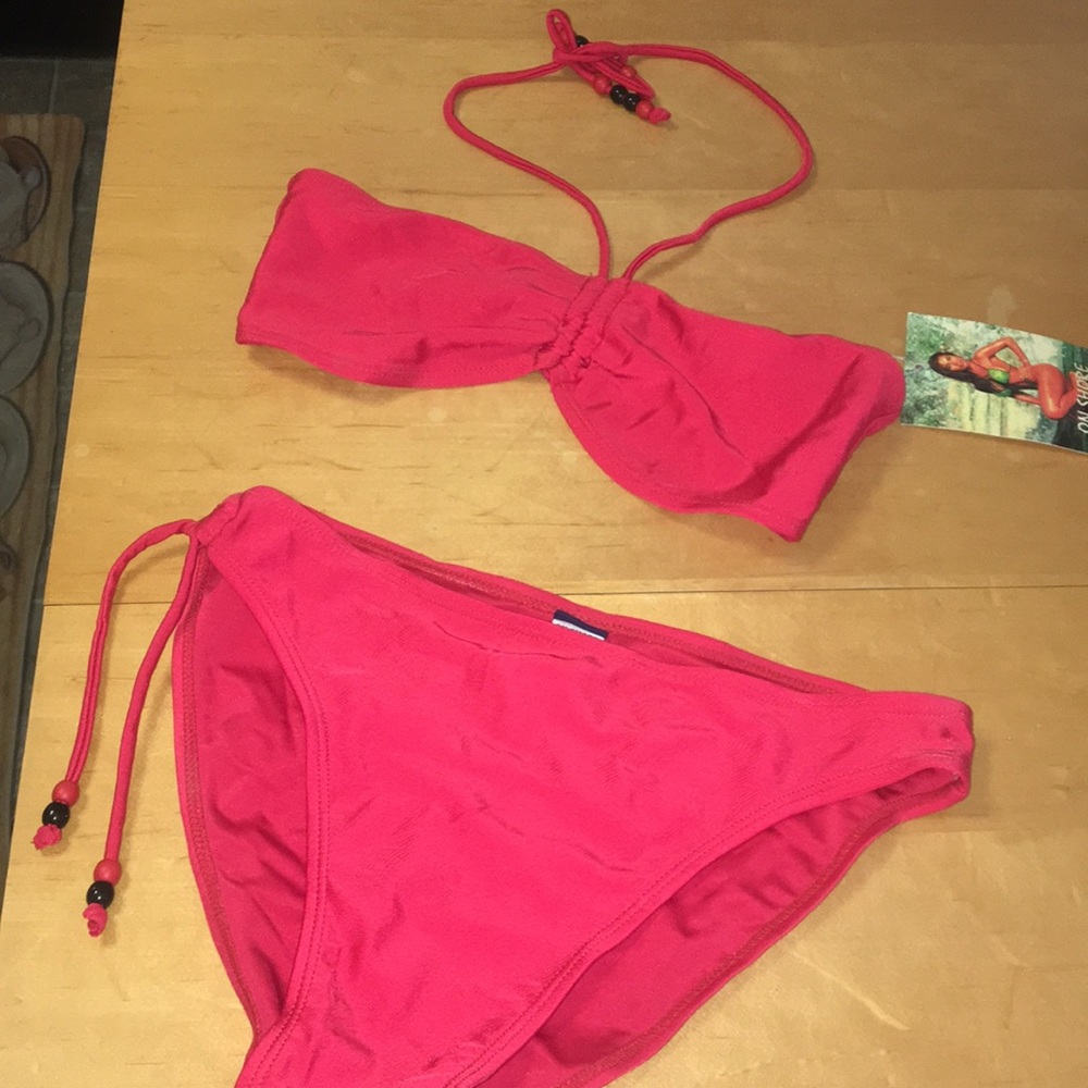 Cute Bikini with Bead accents